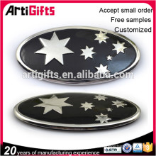 2016 Free samples custom 3d metal auto emblems car logo